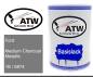 Preview: Ford, Medium Charcoal Metallic, 1B / 5874: 500ml Lackdose, von ATW Autoteile West.